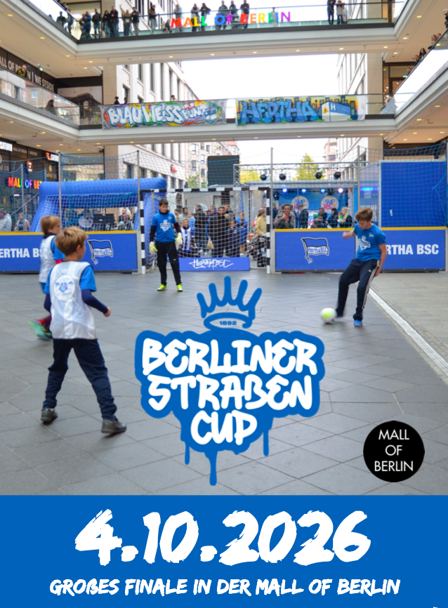 Berliner Straßen Cup feiert Finale in der Mall of Berlin, Rahnsdorf Berliner Straßen Cup feiert Finale in der Mall of Berlin, Rahnsdorf